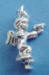 sterling silver angel with bird charm
