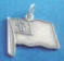 sterling silver christian flag charm