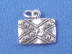 sterling silver confederate flag redneck wedding cake charm