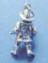 sterling silver single ladies bridesmaid charm cake fireman charm