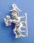 sterling silver fireman charm