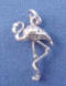 sterling silver las vegas wedding cake flamingo charm