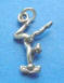 sterling silver gymnastics gymnast charms