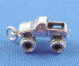 sterling silver redneck wedding monster truck cake charm