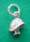 sterling silver mushroom charm for christmas charm cake