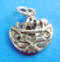 sterling silver noah's ark cake charm