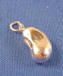 sterling silver new orleans red bean wedding cake ribbon pull charm