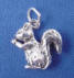 sterling silver squirrel redneck wedding cake charm