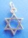 sterling silver star of david charm