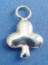 sterling silver christian symbol trefoil charm