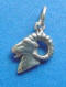 sterling silver small ram head charm