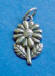 sterling silver handmade daisy charm