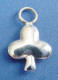 sterling silver trefoil charm