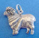 sterling silver ram charm