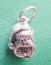 sterling silver small santa claus charm