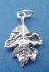 sterling silver oak leaf charm