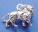 sterling silver lion charm