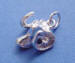 sterling silver ram head charm