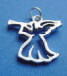 sterling silver angel charm