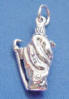 sterling silver Jesus the good shepherd charm