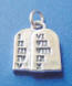 sterling silver ten commandments charm