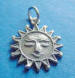 serling silver sun charm