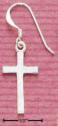 sterling silver cross earrings