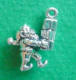 sterling silver santa balancing gifts charm