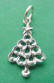 sterling silver christmas tree charm