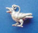 sterling silver robin charm