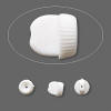 white rubber earnut