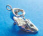 sterling silver high heel shoe charm