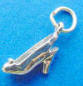 sterling silver high heel slingback shoe charm