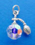 sterling silver crystal perfume atomizer charm