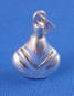 sterling silver 3-d perfume bottle charm