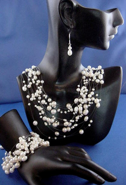 Jewelry by Rhonda - Wedding Pearl Illusion Jewelry, Bridal and ...