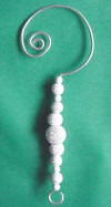 sterling silver ornament hanger