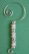 sterling silver ornament hanger