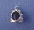 european large hole pandora sterling silver wedding cake bead