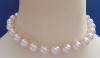 rosaline crystal pearl necklace