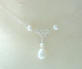 sterling silver filigree pearl necklace