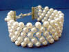 woven pearl bracelet