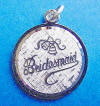 Sterling silver vintage bridesmaid charm