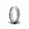 tungsten carbide 6mm wide wedding ring