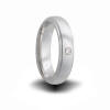 diamond tungsten carbide wedding band