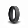 engraved heavy stone rings (r) black zirconium wedding band