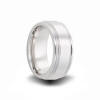 cobalt chrome 8mm wide wedding band