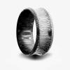 damascus steel wedding band