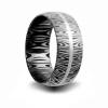 damascus steel wedding band