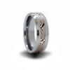 mokume gane wedding band